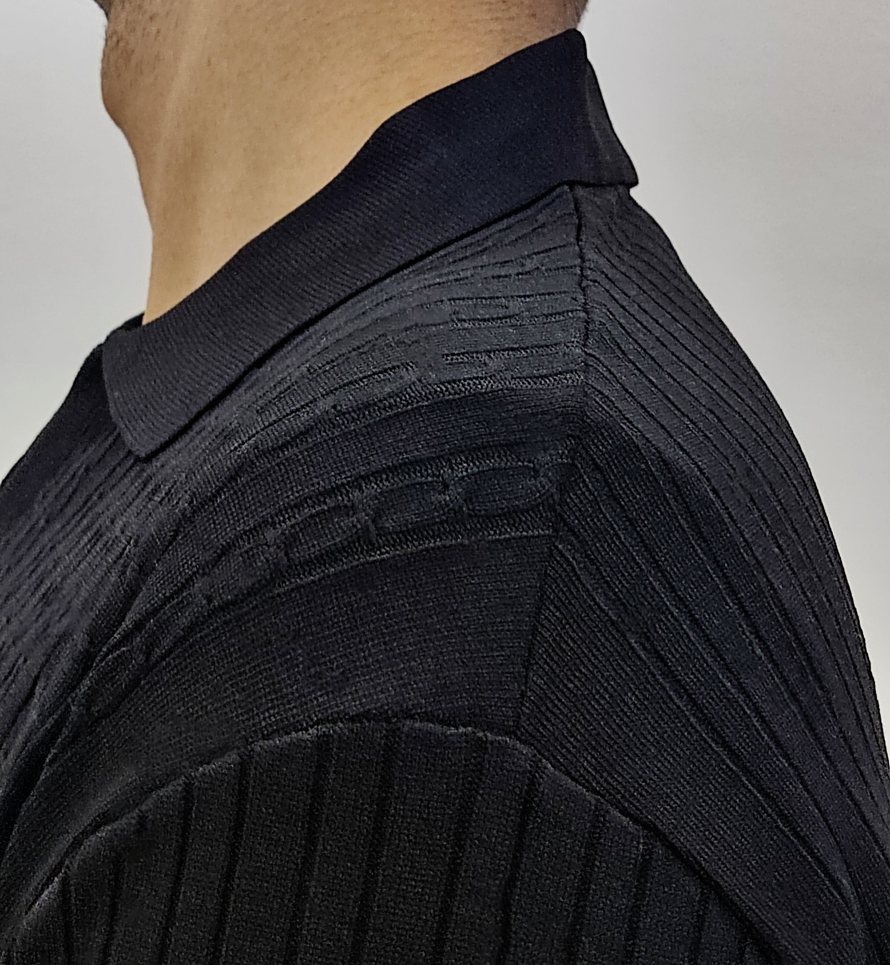 Premuim Cable Knit Polo