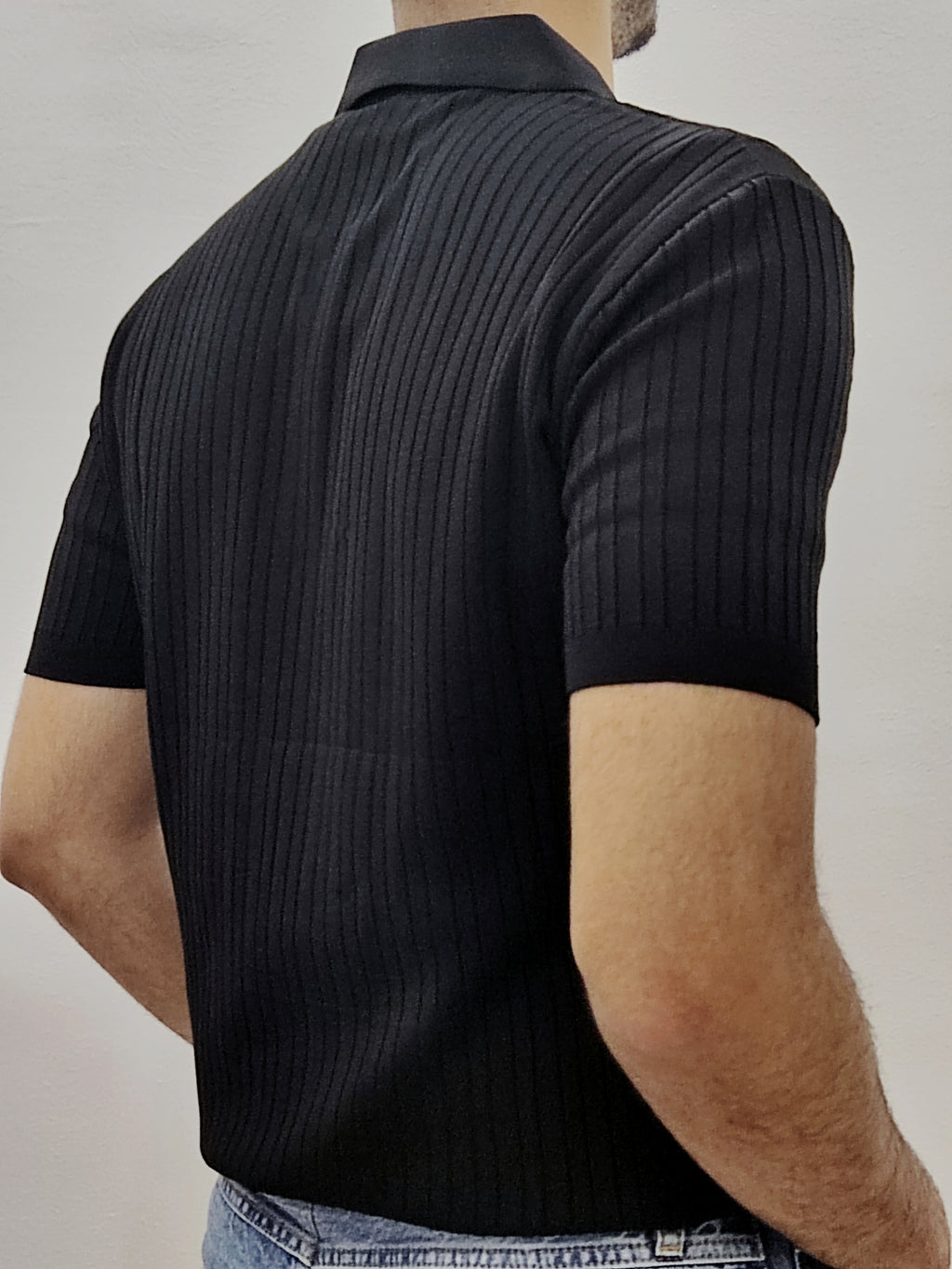Premuim Cable Knit Polo
